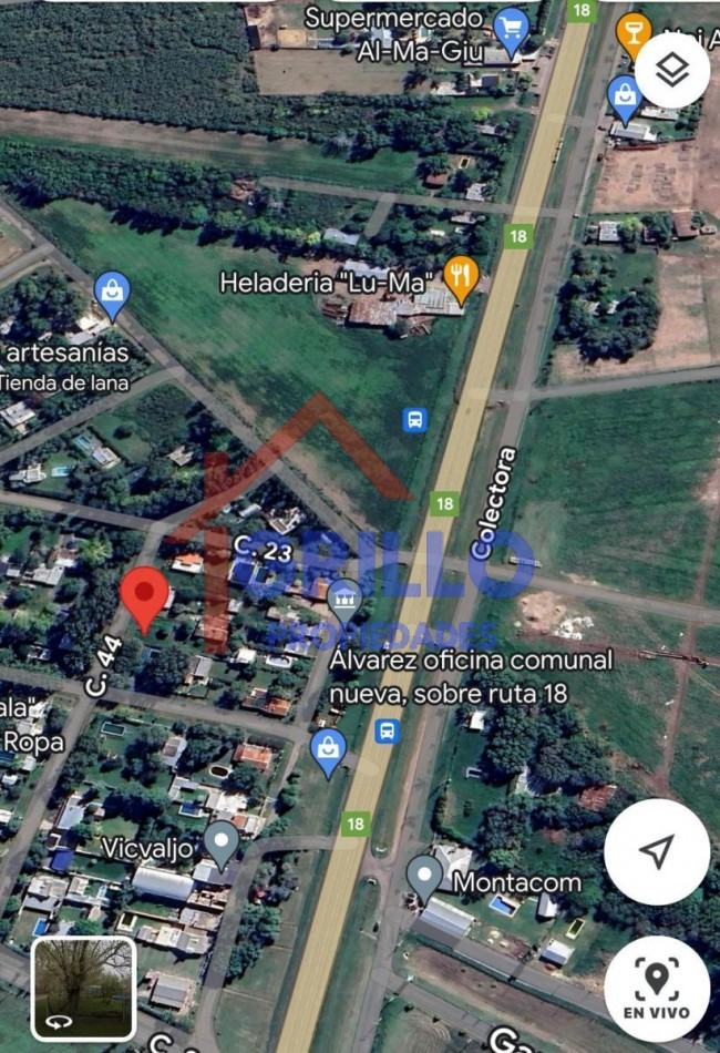 lote de terreno Los Pinos 2  -Alvarez- 